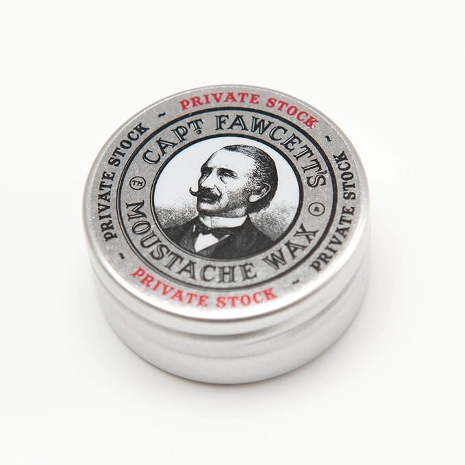 CAPTAIN FAWCETT Moustache Wax 0.5oz (0.5oz, Private Stock)