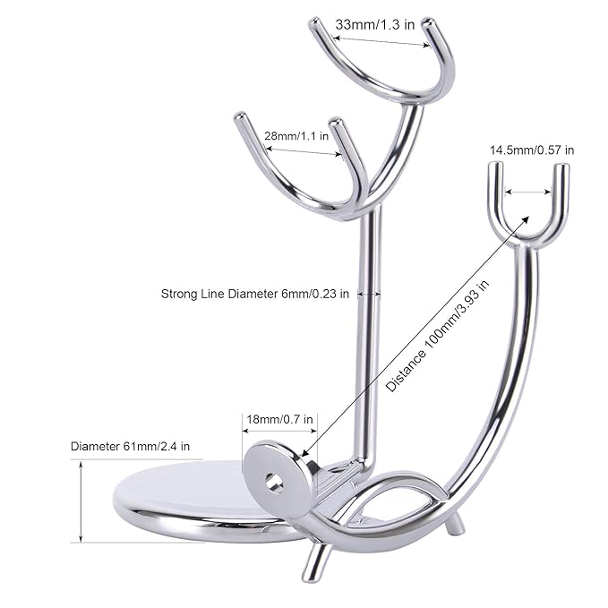 SANWA Grooming Shaving Kit for Men, Strong Straight Razor Stand,Shaving Brush,Stainless Steel Shaving Soap Bowl,For Guaranteed Best Shave of Your Life, Nice Gift for Dad, boyfriend, Husband