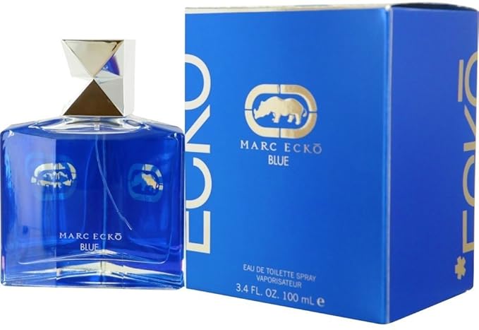 Marc Ecko Blue Eau de Toilette Spray 3.40 oz (Pack of 2)