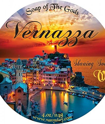 Vernazza All Natural Shaving Soap for Men and Women. Moisturizing and Nourishing with Kokum Butter and Coconut Oil.