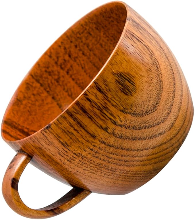 Wooden Shaving Bowl with Handle, Shaving Soap & Cream Bowl for Men Classic Style Easy to Lather Fits Wet Shaving (2#)