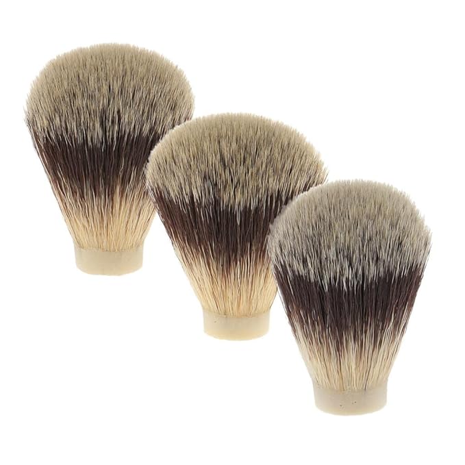8x Beard Shaving Brush Head Knots Replacement for Beard Shaver hairbrush for salon Handle