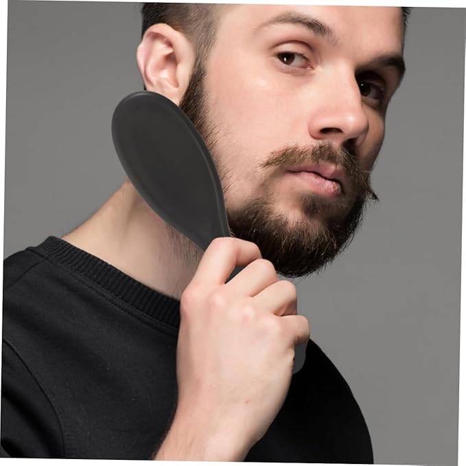 Barber Kit 8pcs Men Beard Brush Hair Cutting Tool Soft Bristle Brush Neck Duster for Beard Maintenance Grooming