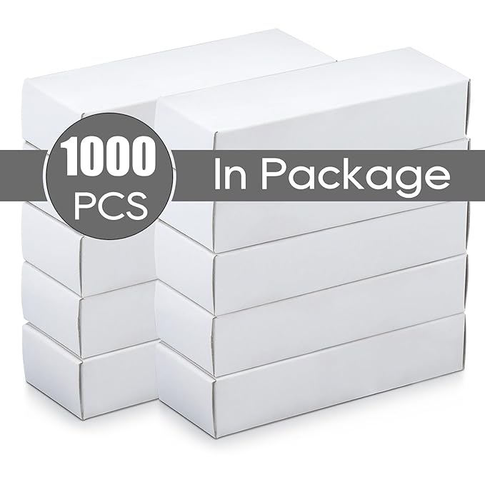 REXBETI 1000PCS Single Edge Razor Blades, Industrial Razor Blades, Box Cutter Replacement Blades, Glass Scraper Razor Blades