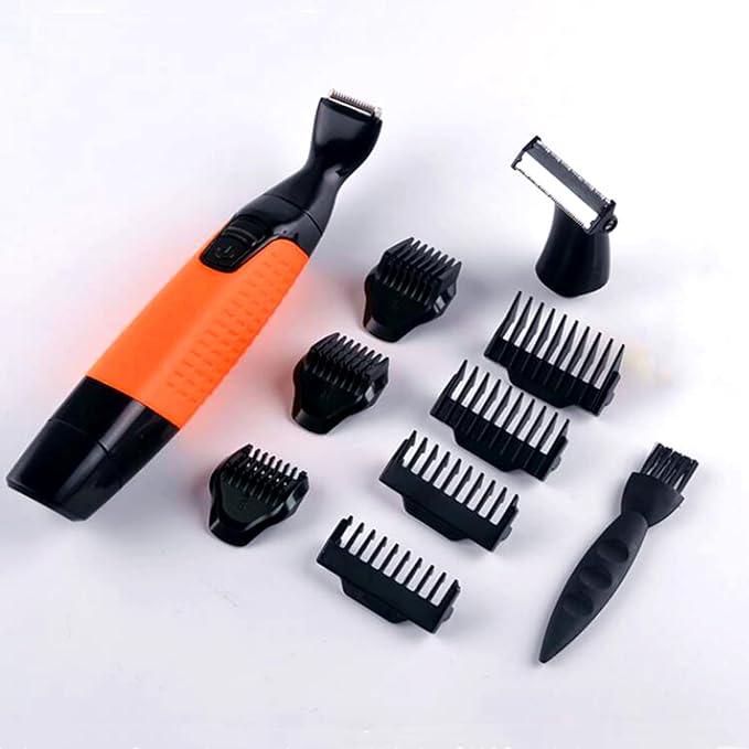 Men Pubic Hair Trimmer,Male Intimate Part Clipper,Wet Dry Groin Razor,Electric Body Hair Removal,Face Beard and Mustache Style Shaver,Portable Bald Detail Head Shaver,Man Grooming Kit