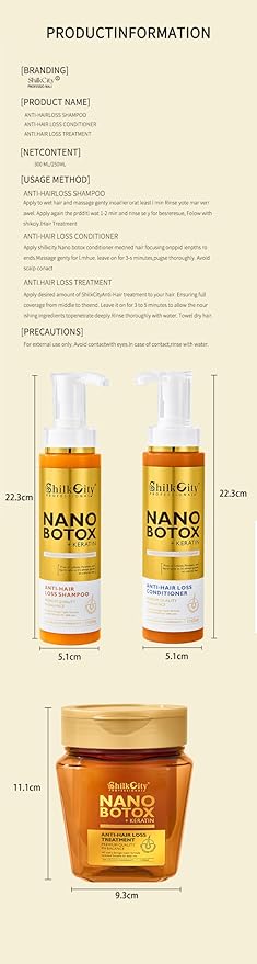 ShilkCity Professional Anti-Hair Loss Conditioner with Biotin, Keratin & Rosemary with DHT blockers to fight Hair Loss for Men & Women, All Hair types, Sulfate-Free, Vegan, pH Balanced, Organic –300ml