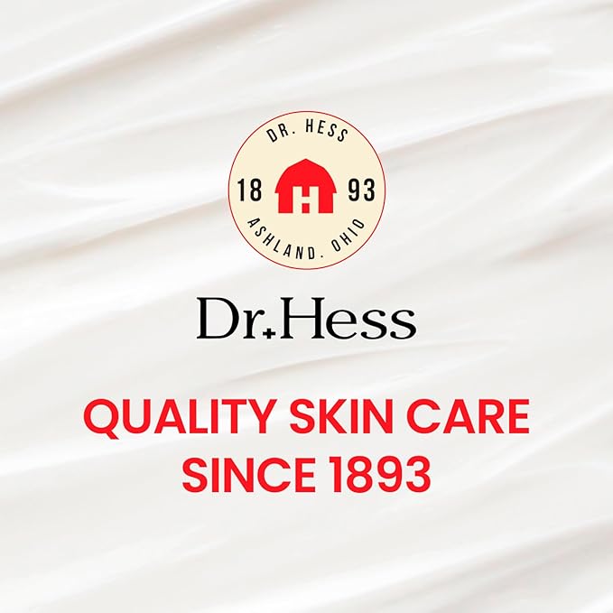 Dr. Hess Skin Moisturizer For Diabetic Prone Skin, Relief Moisturizing Body Lotion with Lanolin, Beeswax, Jojoba Oil & Olive Oil, Moisturizer for Dry, Itchy, Rough & Bumpy Skin, 4oz