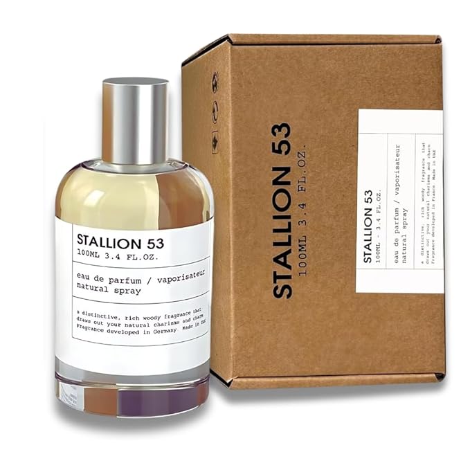 Men's Bundle X2 Stallion 53 Eau De Parfum 100ml/3.4oz Unisex + 20ML FREE | Herbal, Woody, and Earthy Scent for Men and Women