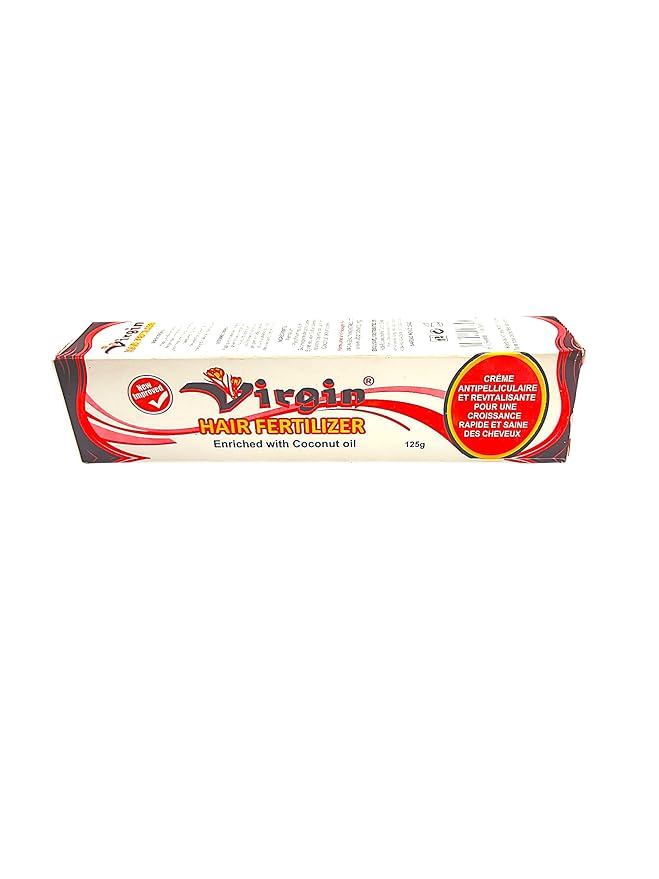 Virgin Hair Fertilizer Cream with Coconut Oil, Anti-Dandruff Hair Conditioning Cream, 125g