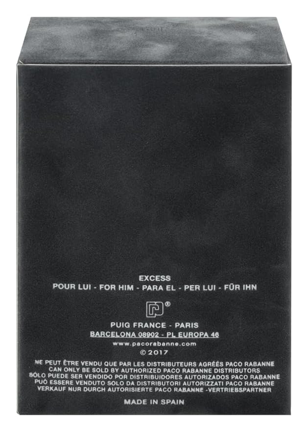 XS by Paco Rabanne for Men 3.4 oz Eau de Toilette Spray