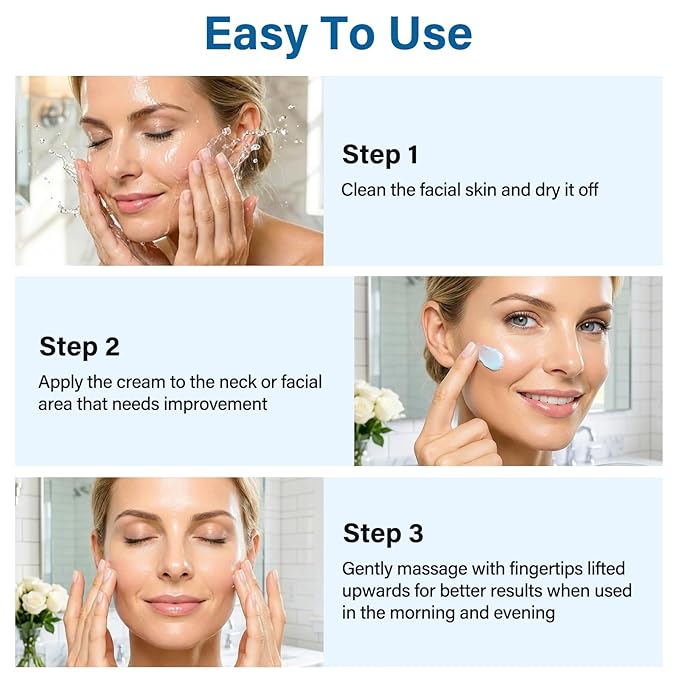 GHK-Cu Copper Peptide Cream, 2400mg Potency GHK Cu Formula, 4% Bioactive Peptides for Face & Neck, Facial Moisturizer for Firmness & Elasticity, Hydrating Lotion for Men Women, 60g