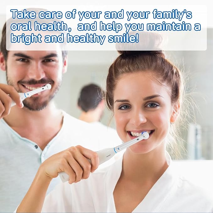 Replacement Toothbrush Heads Compatible with Oral B Braun,12 Pack Electric Toothbrush Heads Brush Heads Refill for Oral-B 7000/Pro 1000/9600/ 500/3000/8000