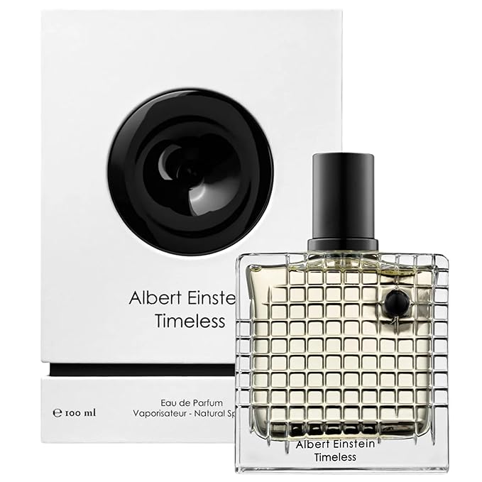 Albert Einstein Timeless for Unisex Eau de Parfum Spray, 3.4 Ounce