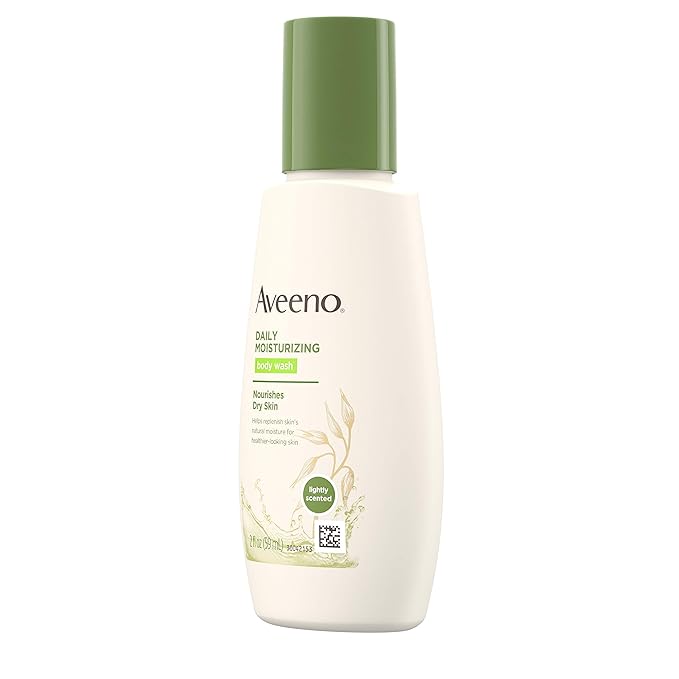 Aveeno Daily Moisturizing Body Wash, 2 Ounce (Pack of 2)