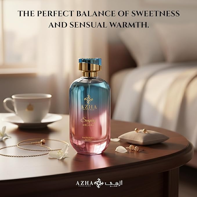 Sugary Dreams Eau de Parfum for Women, Sweet Spiced Gourmand Perfume Spray with Toffee, Chocolate, Tonka Bean, Vanilla & Musk, Long Lasting Women's Fragrance, Butterfly Nebula, 3.4 Fl Oz
