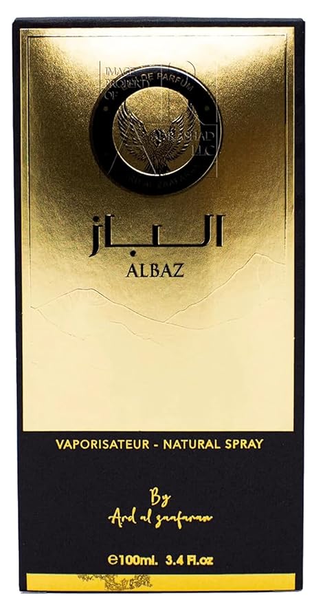 Ard-Al Zaafaran Albaz Eau de Parfum Spray for Men, 3.4 Ounce