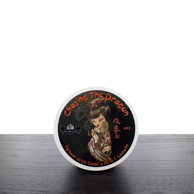 West Coast Shaving Ariana & Evans Shaving Soap, Chasing the Dragon, Tallow-based Skin Nourishing, 4 oz