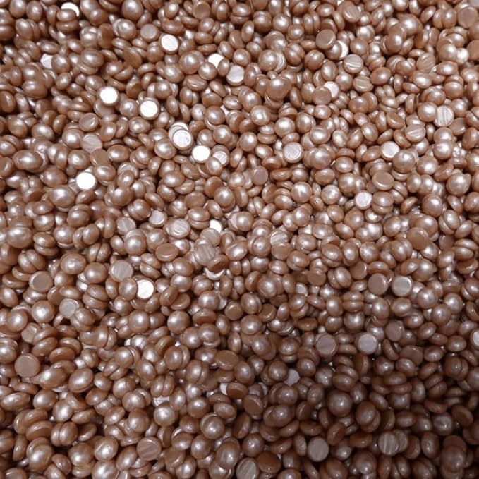 Waxness Spa Choice Mineral Gold Demi Creamy Hard Wax Beads 2.2 lb / 1 kg Pack of 2