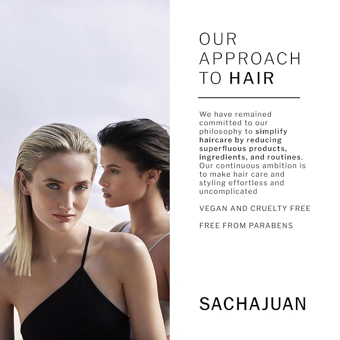 SACHAJUAN Normal Hair Shampoo and Conditioner Set | Ocean Silk Technology for Everyday Cleansing, Volume & Shine | Lightweight Hydration & Detangling | Vegan & Paraben-Free | Pack of 2 (8.4 oz)