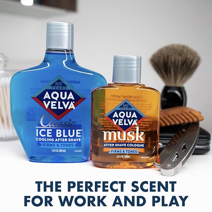 Aqua Velva After Shave, Musk, 3.5 Ounce