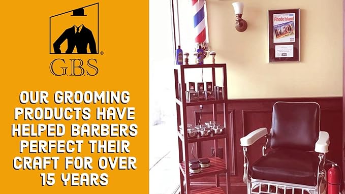 G.B.S GENTS Wooden Shaving Bowl with Lid – 3.5" Diameter | Classic Shaving Mug for Lathering Creams & Soaps | Elegant Beard Shaving Accessory for Men – Durable, Natural Wood Design