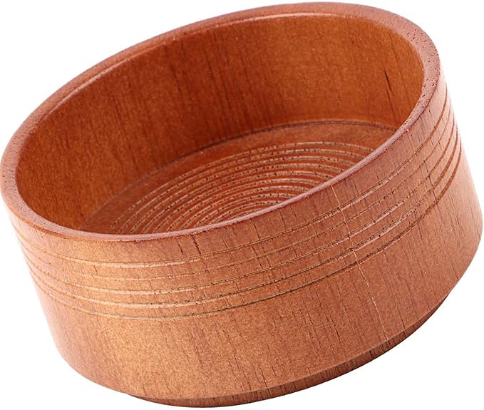 FILFEEL Shaving Bowl, Wooden Shaving Soap Bowl Cup Mug Tool For Man Shaver Cleansing Foam Round