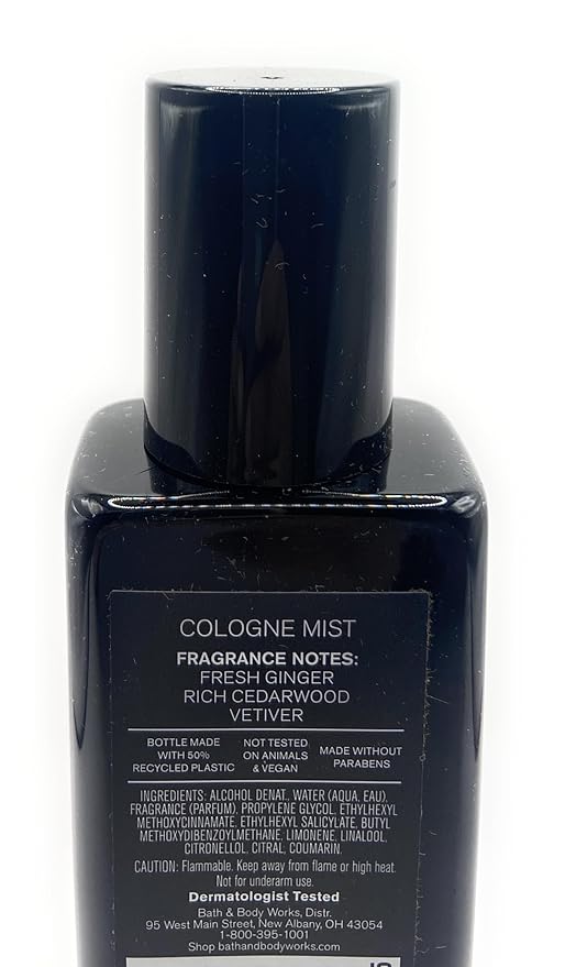 Bath and Body Works Eau So Navy Men's Collection Cologne Mist 8 Fluid Ounce Spray