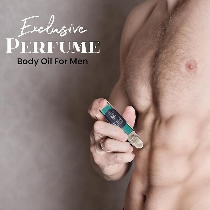 MOBETTER FRAGRANCE OILS Pola Blue Cologne Body Oil for Men (10ml Roll On)