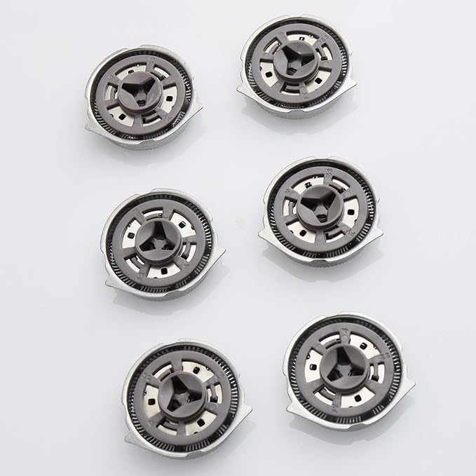 SH30 Shaving Heads for Philips Norelcos Series 1000, 2000, 3000 and 5000X Razors, Shaver Replacement Blades with High Performance - Shave Wet and Dry, 6Packs.