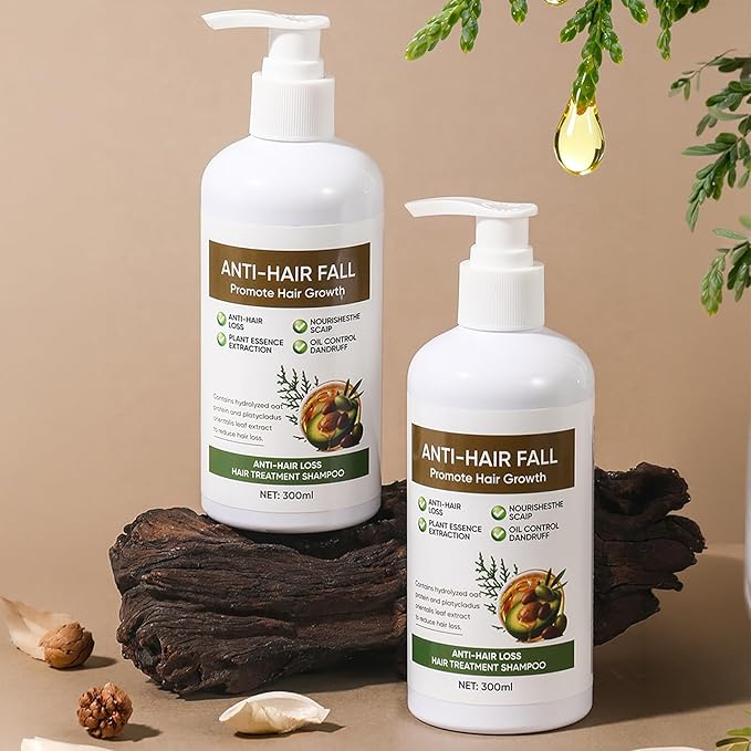 10.14 fl Oz Anti Hair Loss & Hair Fall Shampoo for Women - Daily Routine Shampoo to Strengthen Roots, Prevent Hair Loss & Nourish for Voluminous, Hydrated Hair