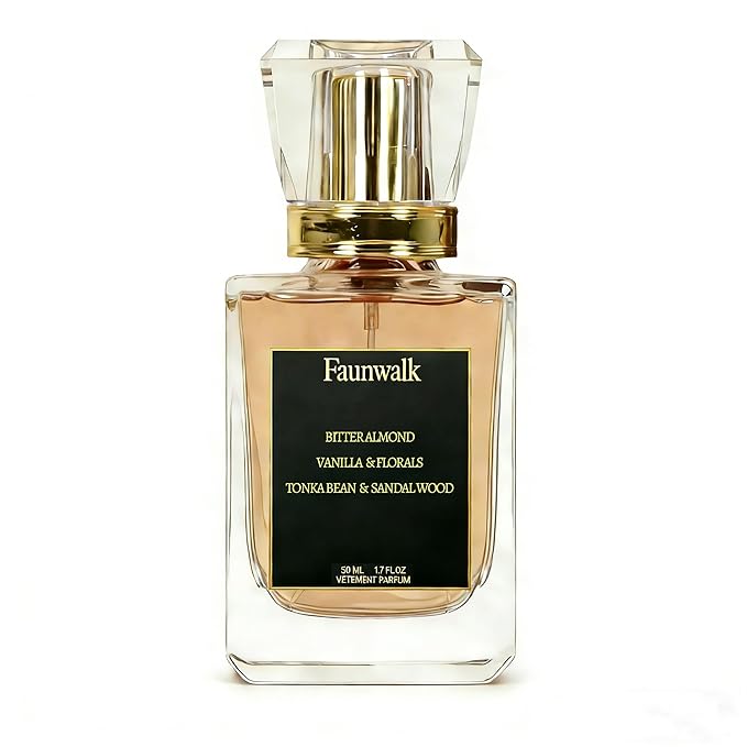 Faunwalk Eau de Parfum for Women and Men, 100ml, Vanilla, Tonka Bean, and Sandalwood Fragrance