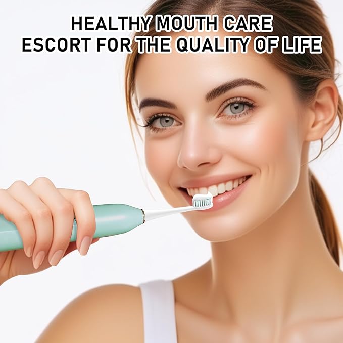 Toothbrush Heads for Philips Sonicare Replacement Brush Heads with Protective Cover Soft Dupont Bristles Electric Toothbrush Replacement Heads for Oral Health, 4 Pack