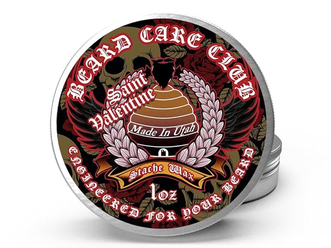 Saint Valentine Mustache Wax