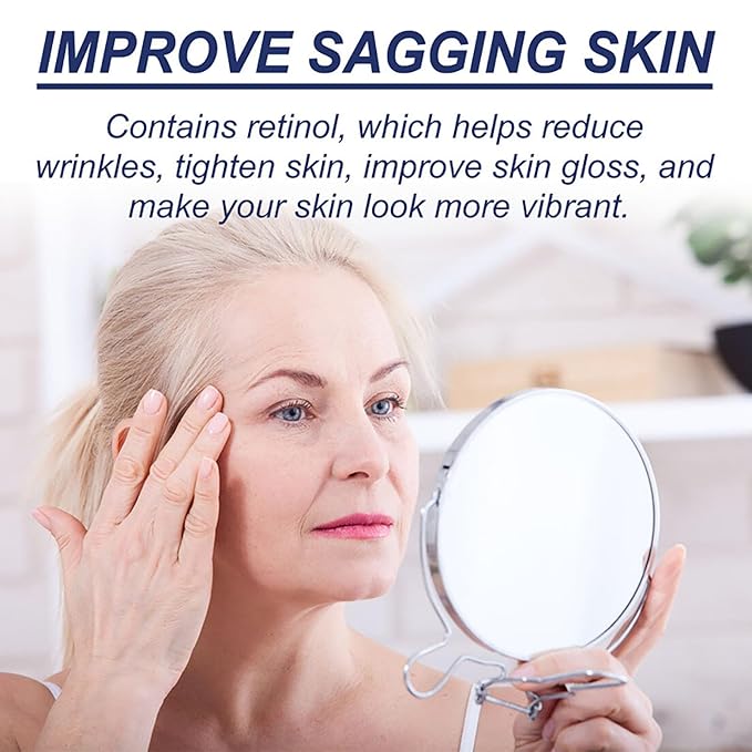 Retinol Face Cream with 15% Hyaluronic Acid, Day-Night Collagen Face Moisturizer for Lifting & Firming Skin, Anti-Aging Cream for Women for Wrinkles, Fine Lines and Dryness - All Skin Types 1.7 Fl Oz