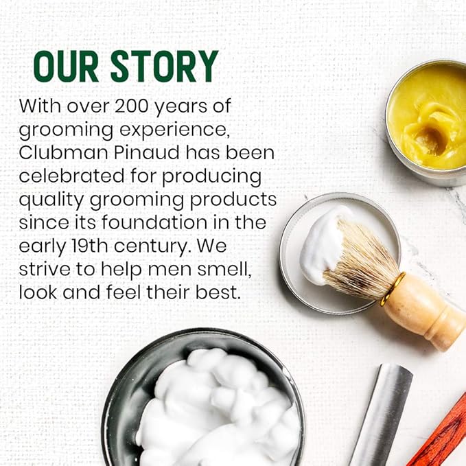 Clubman Pinaud After Shave Lotion, Soothes Skin After Shaving With Masculine Fragrance 1.7 fl. Oz x 2 packs