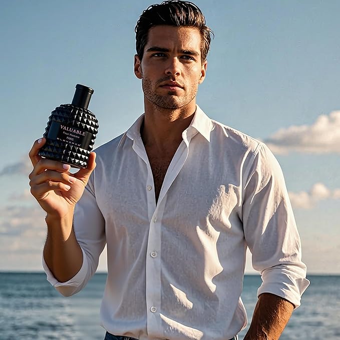 META-BOSEM Men's Perfume Gift Set, EDP, 2 Pack (3.4 oz / 100 mL each), SAVANNAH, Valuable Men, Modern Fresh, for everyday, Long-Lasting, Gift Ready