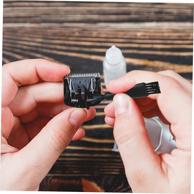 FOMIYES 50pcs Double Ended Electric Shaver Cleaning Brush Shaver Cleaning Tool Replacement Brush for Face Body Trimmer for Electric Razor