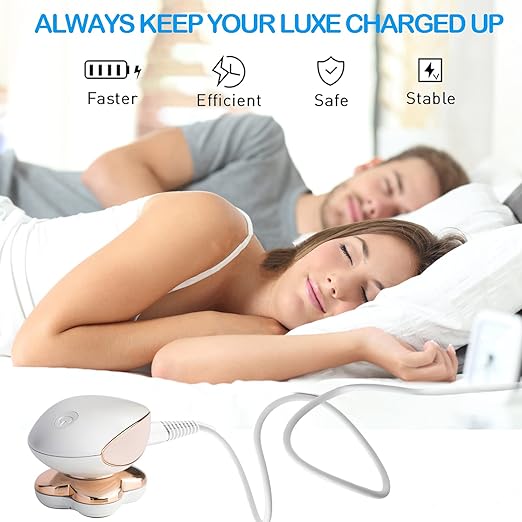 Charging Cable Replacement for Flawless Legs Shaver, 2 Pack Power Cord Electric Trimmer Charger Cable Charger Cord for Finishing Touch Flawless Legs Hair Remover Electric Shaver for Women, White