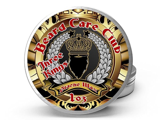 Three Kings Mustache Wax