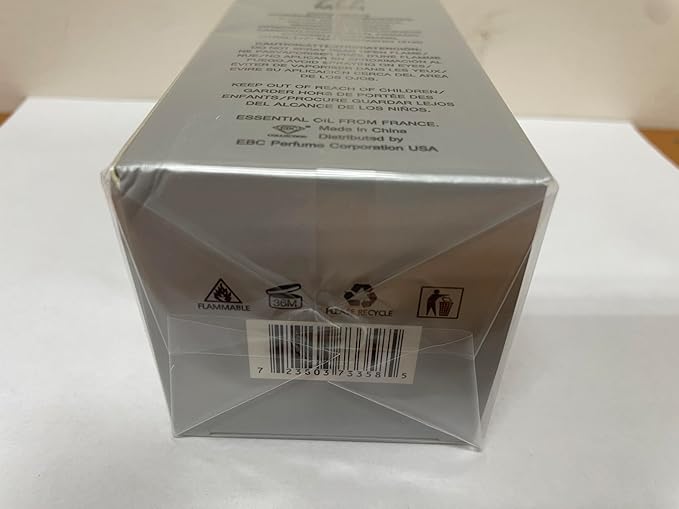EBC-Collection, 777 MEN SILVER Perfume for Men, 2 pack, 6.8oz/200ml