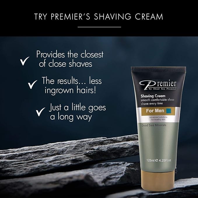 Premier Dead Sea Shaving Cream for Men