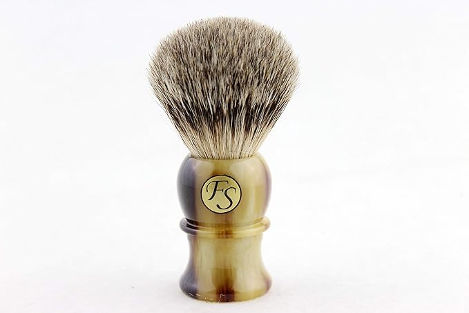 Shaving Brush for Men, Frank FS shaving Best Badger Hair Brushes with Resin Handle for Any Shaving Razors Birthday Gift(Knot size 20mm)