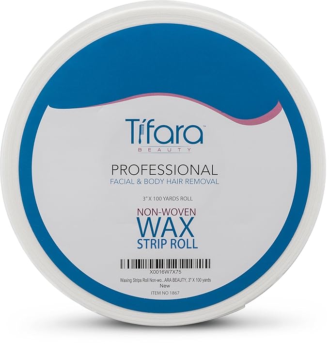 Non Woven Body and Facial Wax Strip Roll 3" X 100YD