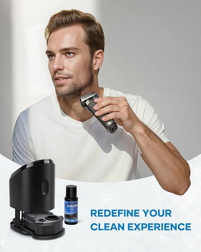 2025 New Reusable Cartridge with Refill 7 Month Supply Compatible with Braun Clean & Renew Refill Cartridge CCR, Shaver Cleaning & Care Refill Kit with Gentle Hygienic Protection, Eco-Friendly