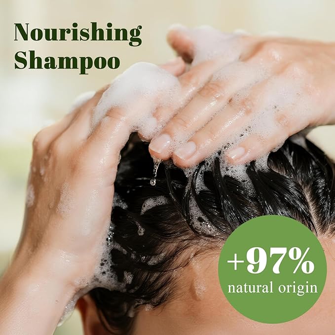 Rosemary Amino Acid Shampoo, Biotin Hair Growth Shampoo for Thinning Hair Women and Men Hair Loss Zinc PCA + Hydrolyzed Silk, Balancing & Nourishing Formula, 8.45 fl oz, 2-Pack