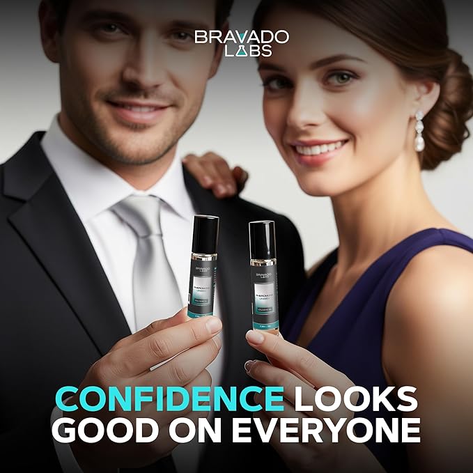 Premium Unisex Pheromones Cologne – Long-Lasting Pheromoes for Men & Women - Attract and Boost Confidence – Daily Wear Fragrance - Roll-On - Made in USA
