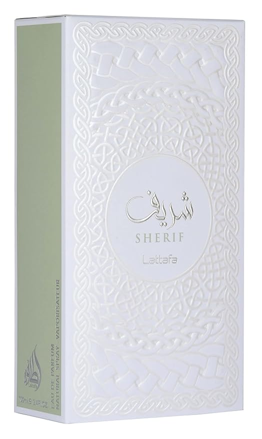 Lattafa Sherif – Fruity, Woody, Musky, Aromatic – Eau de Parfum Spray Long-Lasting Fragrance for Unisex, 3.4 Ounce / 100 ml