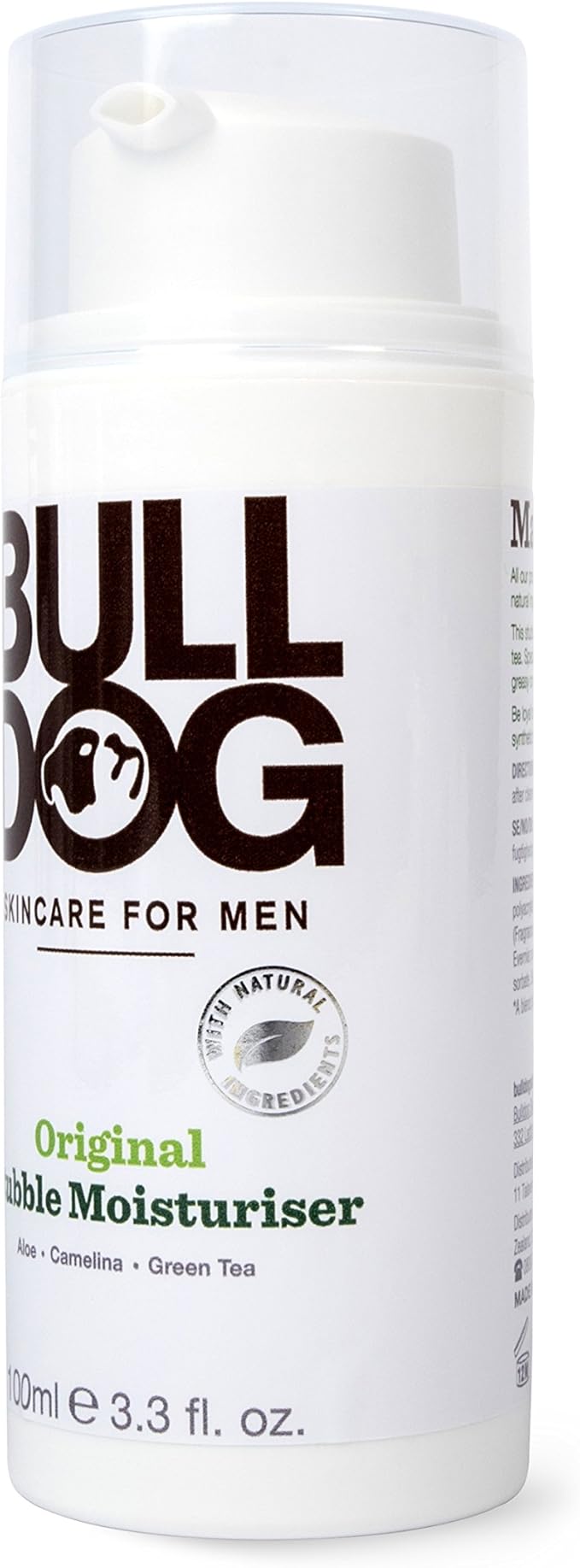Bulldog Skincare Original Stubble Moisturiser for Men 100 ml