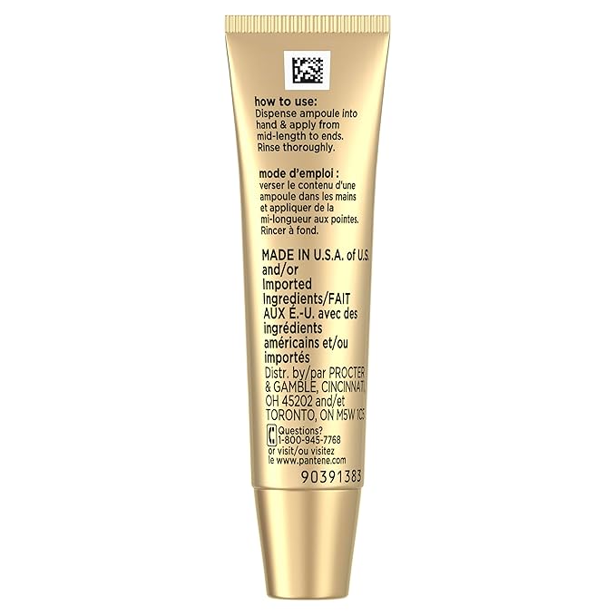 Pantene 2-in-1 Shampoo & Conditioner, Daily Moisture Renewal - Pro-V Nutrients for Dry, Color-Treated, Straight to Curly Hair, 72-Hour Hydration & Softness, 27.7 Oz Each, 2-Pack + Rescue Shot (0.5 Oz)