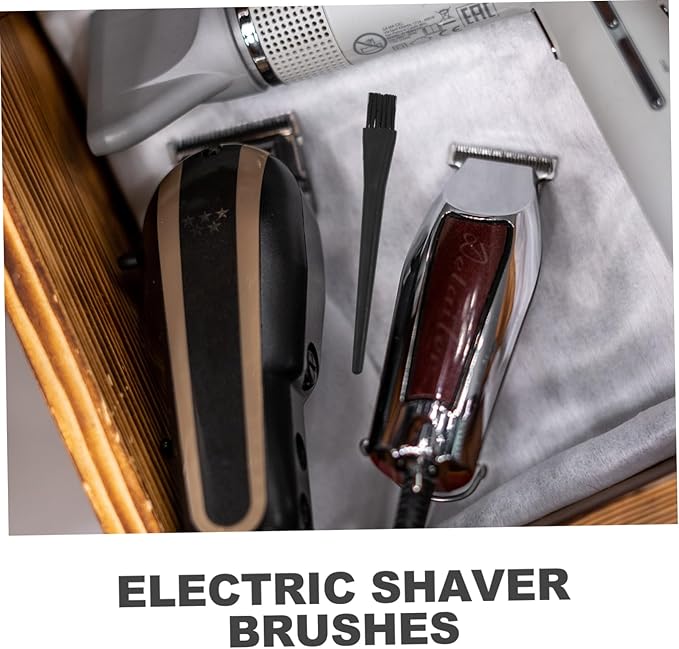 8pcs Electric Shaver Cleaning Brush Durable Non-Shedding Razor Cleaner for Stubble and Hair Removal Nonslip Handle for Easy Grip and Use